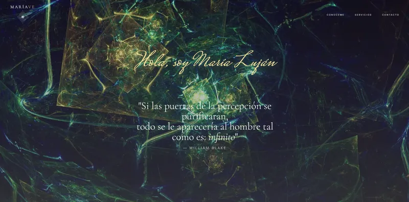 Proyecto MariaVE Creativa - Portal personal de María Luján Villani, escritora y facilitadora de procesos creativos